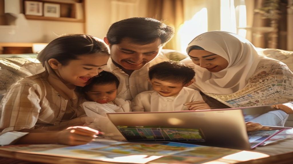 Grafik menunjukkan perkiraan biaya umroh tahun 2025, termasuk tiket, visa, akomodasi, dan paket wisata.