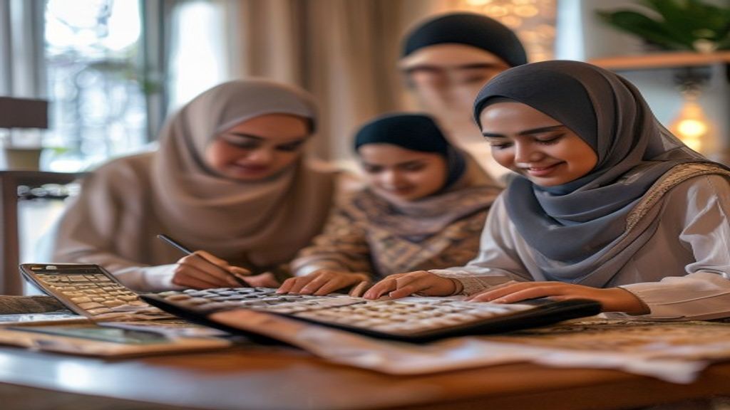 Grafik perbandingan biaya umroh 2024: paket hemat, standar, dan mewah beserta rincian akomodasi, transportasi, dan visa.
