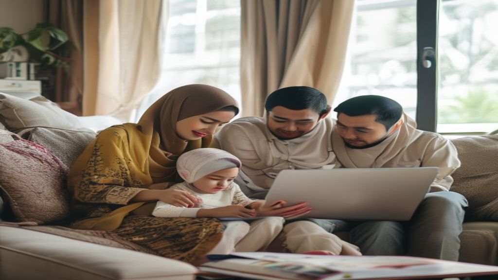 Estimasi biaya umroh paket lengkap untuk 4 orang termasuk tiket, visa, akomodasi, dan transportasi.