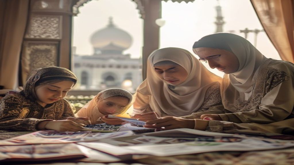 Ilustrasi tabel biaya umroh 2024 lengkap dengan rincian tiket, akomodasi, dan visa