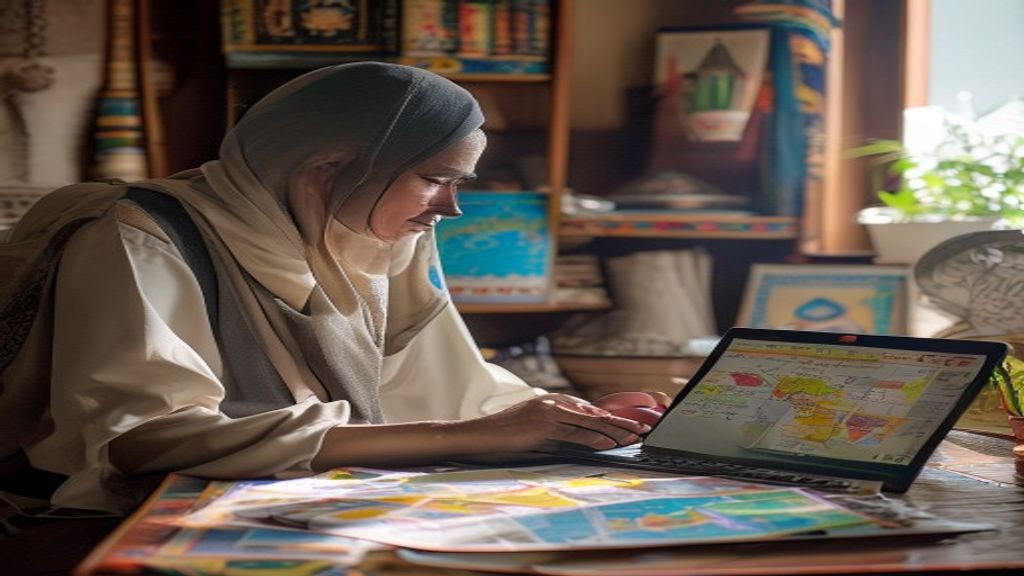 Grafik biaya umroh mandiri tahun 2025 menunjukkan estimasi harga paket mulai Rp 35 juta hingga Rp 45 juta
