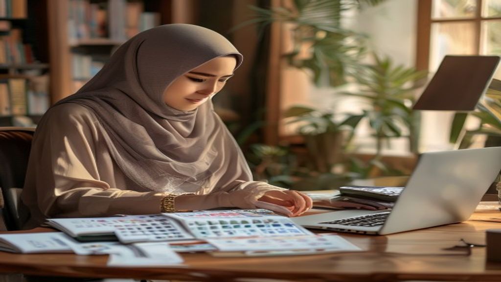 Grafik biaya umroh mandiri 2025 menunjukkan estimasi harga paket mulai dari 30 juta hingga 45 juta rupiah.