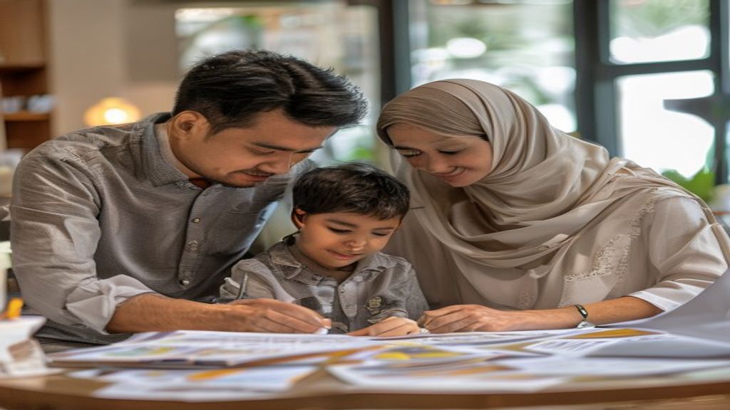 Estimasi biaya umroh untuk 3 orang termasuk tiket, visa, akomodasi, dan paket travel lengkap.
