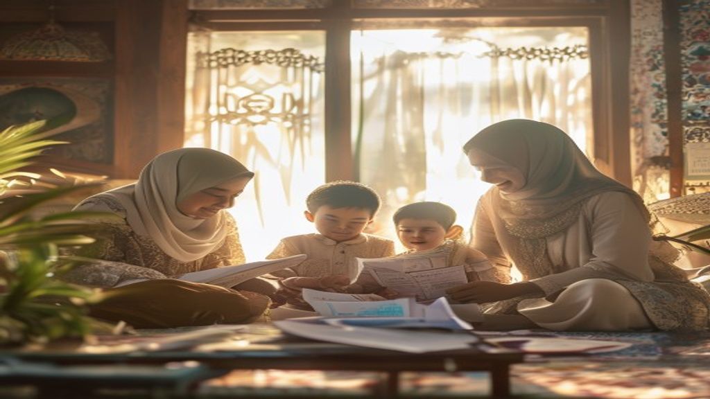 Estimasi biaya umroh untuk empat jamaah termasuk tiket, visa, akomodasi, dan transportasi.