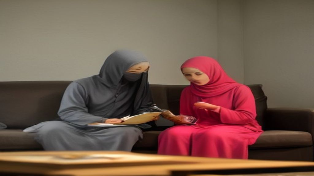 Ilustrasi biaya umroh untuk dua orang pada tahun 2025, menampilkan perkiraan total biaya perjalanan, akomodasi, dan v...
